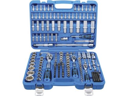 pic-agenda-5560-bgs102245.jpg¬Gola sada 1/4", 3/8", 1/2", šestihranné hlavice Pro Torque, palcové, 192 ks - BGS 2245