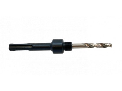 Unašeč se středícím vrtákem šestihran, průměr stopky 9,5 mm, pro vrtací korunky 32 -210 mm
