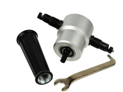 Prostřihovač plechu do ruční vrtačky – GEKO G81231 1