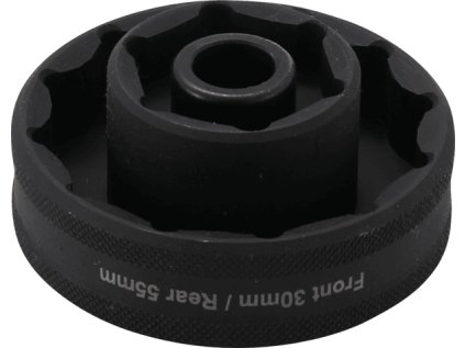 Nástrčná kombinovaná hlavice 1/2" 12hran 55 mm a 6hran 30 mm na matice os, pro Ducati