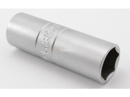 Hlavice na zapalovací svíčky, 1/2" 16mm s gum. JONNESWAY S17H4116
