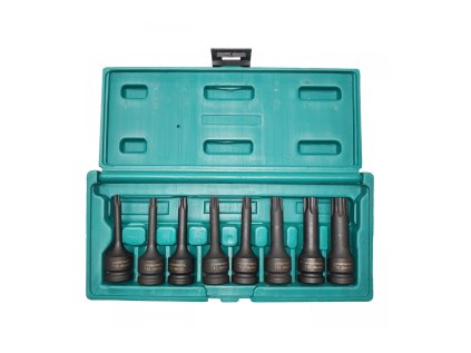 Sada průmyslových hlavic 1/2", TORX, prodloužené, 78 mm, 8 dílů - JONNESWAY S06A4308S