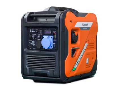 Invertorová benzínová elektrocentrála 5500 W, 2 zásuvky 230 V - UNICRAFT PG-I 55 SE-S HC
