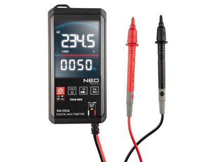 Multimetr, digitální, barevný, 600V/600A - NEO tools 94-004