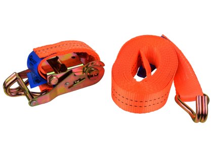 Upínací pás s ráčnou a háky 2 tuny, 6 m, 35 mm