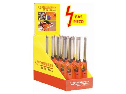 Piezzo podpalovač "CLASSIC", 30 ks - Rothenberger