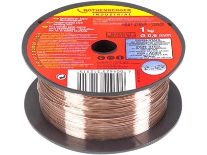 Svařovací drát MIG, 0,6 mm,1 kg - Rothenberger