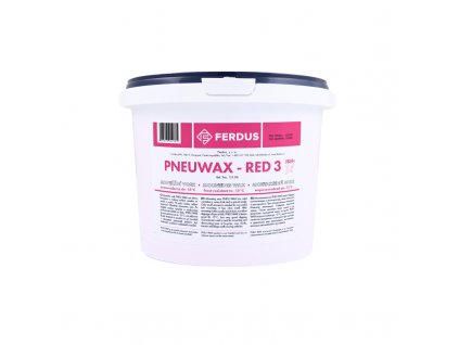 Montážní vosk 3 l, růžový, mrazuvzdorný - Ferdus PNEU WAX - RED 3