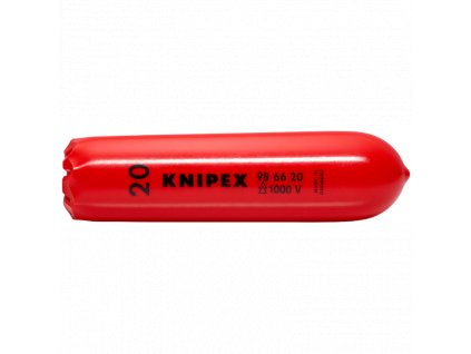 Nasazovací izolační čepička (krytka), 1000V, průměr 20 mm, délka 100 mm - KNIPEX 98 66 20