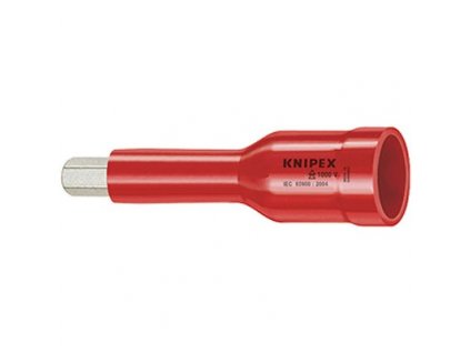 Hlavice zástrčná 1/2", Imbus (šestihran), izolovaná 1000V, 8 mm - KNIPEX 98 49 08