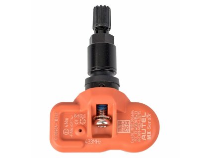 TPMS senzor s ALU ventilem, 433 MHz, programovatelný, černý