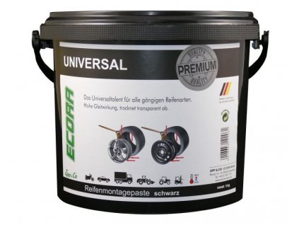 Montážní pasta pro pneu, univerzální, černá, 5 kg