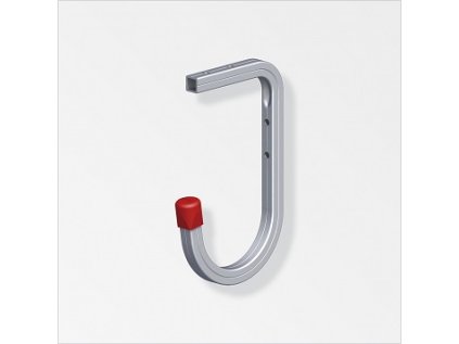 Nástěnný/stropní držák (hák), hliník, 110x165x90 mm, nosnost 35 kg - ALFER