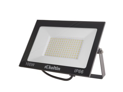 Dílenské světlo SMD LED, 100 W, studená bílá (6500k), s držákem