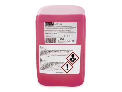 Nemrznoucí kapalina - nemrznoucí směs, 25 l, červená - CARFIT