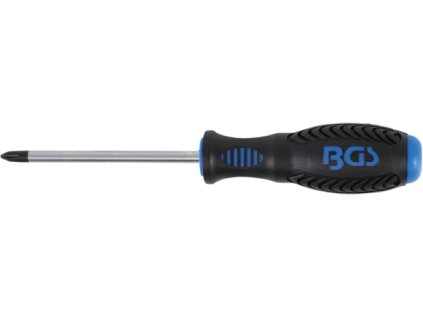 BGS Technic BGS 4936 Křížový šroubovák PH2 x 100 mm, Black tip