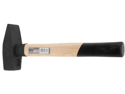 BGS Technic BGS 52320 Zámečnické kladivo 2000 g dřevěná (hickory) rukojeť, TÜV-GS