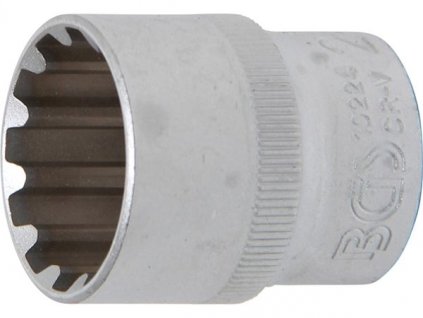 BGS Technic BGS 10224 Nástrčná hlavice 1/2" 24 mm - Gear Lock