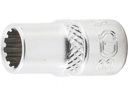 BGS Technic BGS 10107 Nástrčná hlavice 1/4" 7 mm - Gear Lock