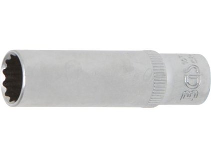 BGS Technic BGS 10710 Nástrčná hlavice 1/4" dvanáctihranná 10 mm, prodloužená