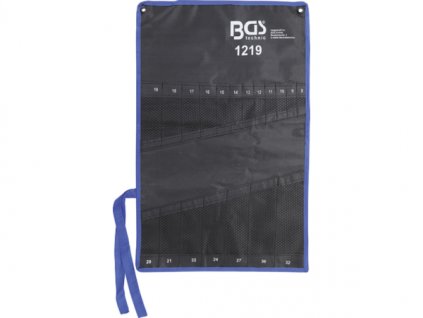 BGS Technic BGS 1219-LEER Prázdná kapsa z tetronu pro sadu klíčů BGS 1219