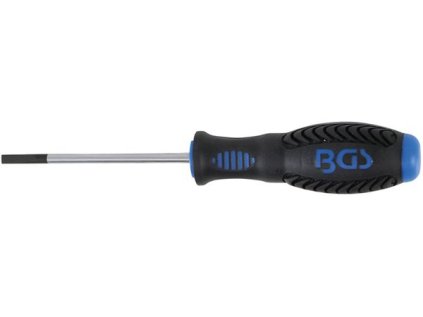 BGS Technic BGS 4929 Plochý šroubovák 4 x 80 mm, Black tip