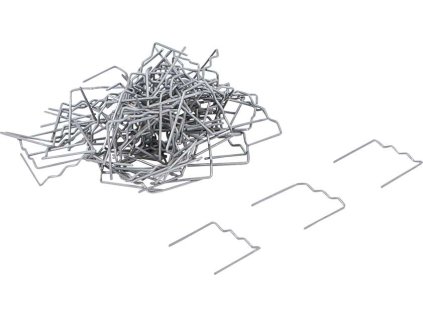 BGS Technic BGS 73350 Svorky pro opravu 0,6 mm BGS1073350, ploché (Sada 100 dílů)