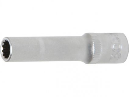 BGS Technic BGS 10156 Nástrčná hlavice 1/4" 6 mm, prodloužená - Gear Lock