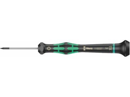 Wera 118037 Šroubovák TORX TX 3x60 mm k použití v elektronice Kraftform Micro typ 2067