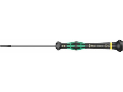 Wera 118010 Šroubovák plochý 0,5x3x80 mm k použití v elektronice Kraftform Micro typ 2035