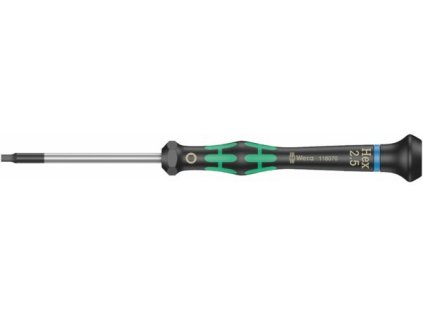 Wera 118094 Šroubovák šestihranný 2,5x60 mm s kulovou hlavou k použití v elektronice Kraft