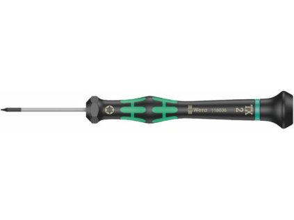 Wera 118036 Šroubovák TORX TX 2x60 mm k použití v elektronice Kraftform Micro typ 2067