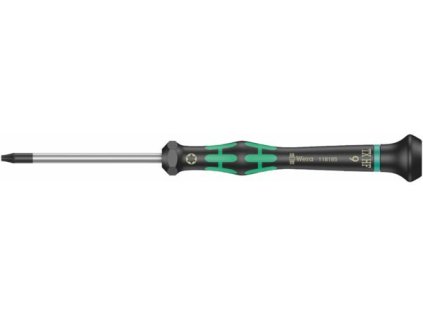 Wera 118185 Šroubovák TORX TX 9 HFx60 mm k použití v elektronice Kraftform Micro typ 2067,