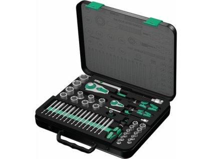Wera 160785 Ráčnová sada Zyklop, upínací část 1/4" metrická - 43 ks