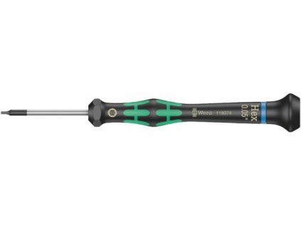 Wera 118074 Šroubovák šestihranný 0,05"x40 mm k použití v elektronice Kraftform Micro typ