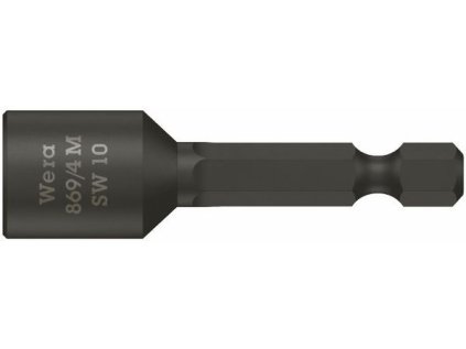 Wera 060425 Nástrčná hlavice 1/4" šestihran 10 x 50 mm typ 869/4 M