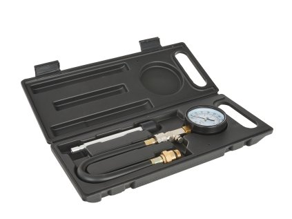 Kompresiometr - tester komprese pro benzínové motory, 0-21 bar - GEKO