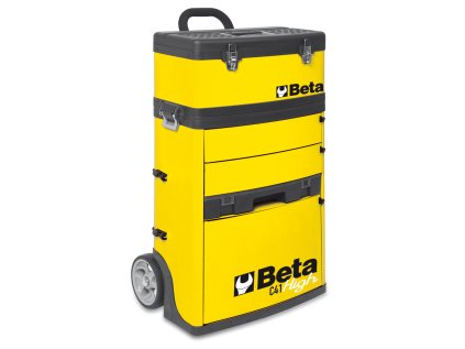Vozík na nářadí se 2 moduly, žlutý - Beta Tools
