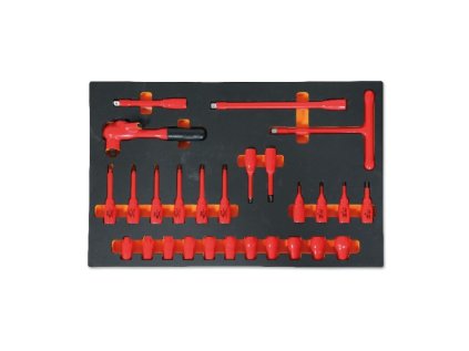Modul - izolované nářadí 1000 V, pěnová výplň EVA, 27 ks - Beta Tools