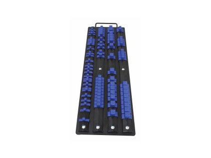 Posuvná kolejnice na hlavice 1/4", 3/8", 1/2", pro 80 hlavic - SATRA A