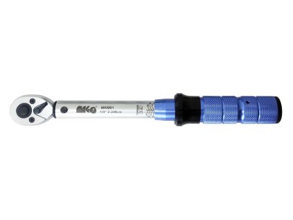 Momentový klíč 1/4", 2-24 Nm, s 13 hlavicemi - MAGG