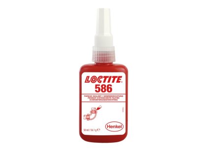 Tekuté těsnění do závitů, na mosaz a kovy, 50 ml - Loctite 586