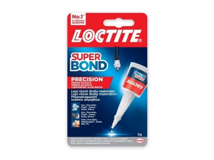 Vteřinové lepidlo, tekuté, univerzální, 5 g - Loctite Super Bond Precision