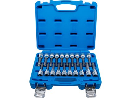 Zástrčné hlavice Imbus, TORX a XZN s kuličkou 1/2", sada 20 dílů - BGS 5170