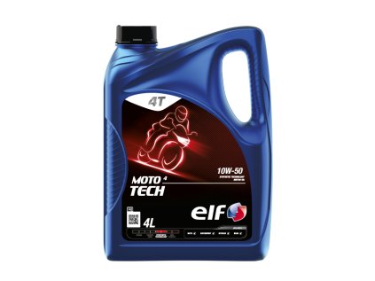 Motorový olej ELF MOTO 4 TECH 10W50, 4 l