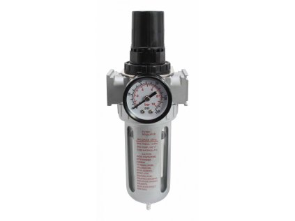 Regulátor tlaku vzduchu - odlučovač vody 1/2", max. 9.9 bar - SATRA