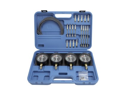 Tester na synchronizaci karburátorů, vakuometry + redukce - QUATROS QS30504 1