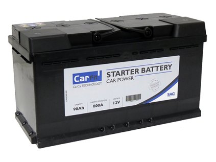 Autobaterie CARFIT 90 Ah, 800 A, 12 V, L5, 353x175x190 mm
