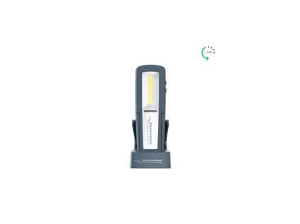 Pracovní svítilna LED, s nabíjecí stanicí, až 500 lm, 2600 mAh, - Scangrip UNIFORM