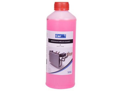 Chladicí kapalina - nemrznoucí směs D/G12, červená, různé velikosti balení - CARFIT